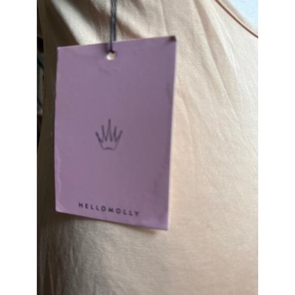 Hello Molly small CAMI BODYCON MINI DRESS nwt club summer mimi wedding dress - Picture 6 of 6